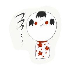 [LINEスタンプ] らくがきこけぴ