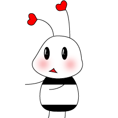 [LINEスタンプ] Korean Cute Bee vol 1