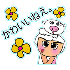 [LINEスタンプ] Mako.11