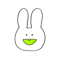 [LINEスタンプ] うさぴのうれしくって普通の毎日2の画像（メイン）