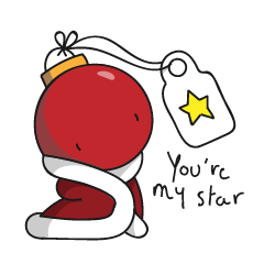 [LINEスタンプ] The Santas with you on Christmas