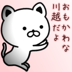 [LINEスタンプ] 川越さん専用面白可愛い名前スタンプ