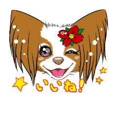 [LINEスタンプ] happy  cocoa