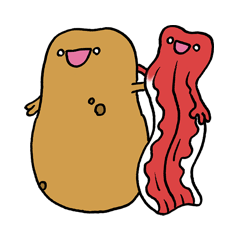 [LINEスタンプ] Father of Potatoes