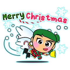 [LINEスタンプ] Miko Nana.V17 Merry Christmas.