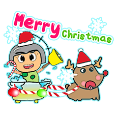 [LINEスタンプ] Neko.Merry Christmas.