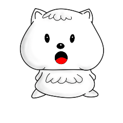 [LINEスタンプ] FurrySnow - Basic Emoticons