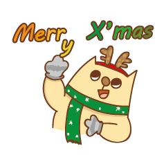 [LINEスタンプ] Do Do Meow-Merry Christmasの画像（メイン）