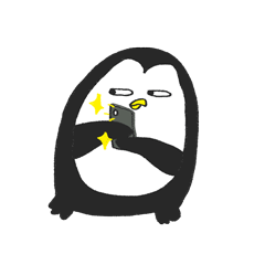 [LINEスタンプ] yui yui penguin