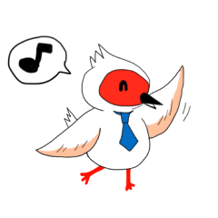 [LINEスタンプ] 佐渡のトキスタンプ