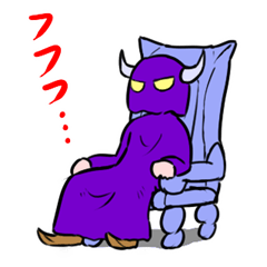 [LINEスタンプ] 玉座の大ボス様