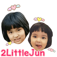 [LINEスタンプ] 2LittleJun