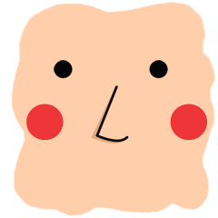 [LINEスタンプ] A FACE, JUST A FACEの画像（メイン）