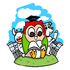 [LINEスタンプ] Happy Library(NCNU)