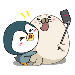 [LINEスタンプ] Guin ＆ Seal