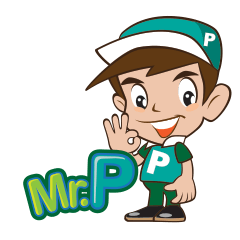 [LINEスタンプ] Mr.P Cute