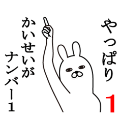 [LINEスタンプ] かいせいが使う面白名前スタンプ