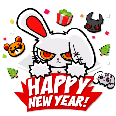 [LINEスタンプ] HAPPY NEW YEAR - 2SPOT STUDIO