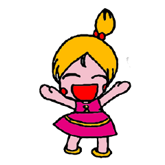 [LINEスタンプ] Sprout Girl : Super cute emoticons