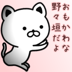 [LINEスタンプ] 野々垣さん専用面白可愛い名前スタンプ