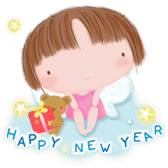 [LINEスタンプ] Best Wish For New Yearの画像（メイン）