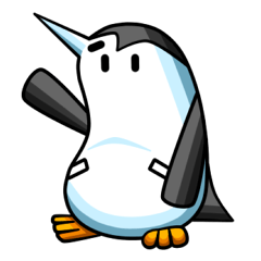 [LINEスタンプ] ペンギンの梶木くん