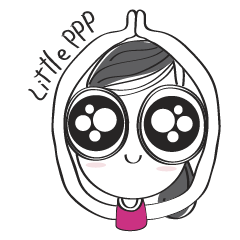 [LINEスタンプ] Little PPP