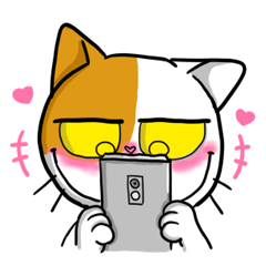 [LINEスタンプ] Choke Miki - love Funny