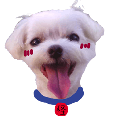 [LINEスタンプ] Puppy,What are you thinking？