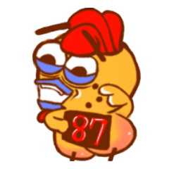 [LINEスタンプ] 87 chicken