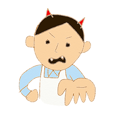 [LINEスタンプ] Oz is angry
