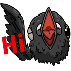 [LINEスタンプ] The pigeons on the land: odd odd