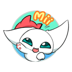 [LINEスタンプ] Mimii from The moon