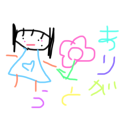 [LINEスタンプ] かわいい三姉妹のスタンプです♡ʾʾ