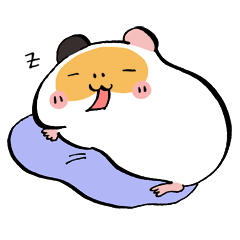 [LINEスタンプ] USAGILLA- the lazy guinea pig