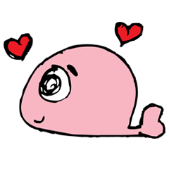 [LINEスタンプ] Heart's travel - part 1