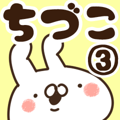 [LINEスタンプ] 【ちづこ】専用3