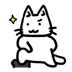 [LINEスタンプ] おにぎり猫【その1】