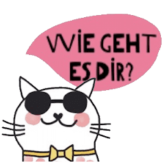 [LINEスタンプ] Love me love my cat, Mink (Animated,De)の画像（メイン）