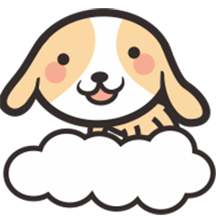 [LINEスタンプ] Geng wan wan dog