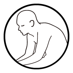 [LINEスタンプ] Man in deep thought