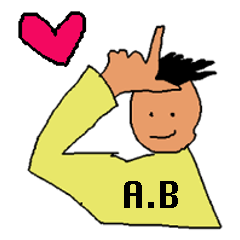 [LINEスタンプ] A.B'sスタンプ