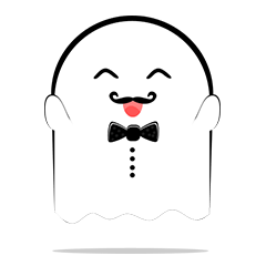 [LINEスタンプ] Not A Ghost Story : Say Hello To BoB