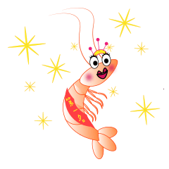[LINEスタンプ] Good Shrimp Series