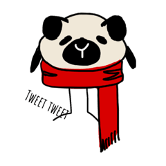 [LINEスタンプ] Redcrown Pug