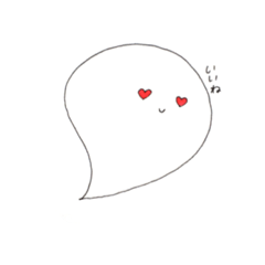 [LINEスタンプ] かわいいおばけスタンプ