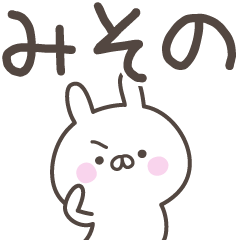 [LINEスタンプ] ☆★みその★☆ベーシックパックの画像（メイン）