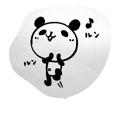 [LINEスタンプ] LOVE PANDA LOVEの画像（メイン）