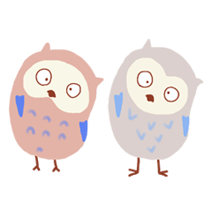 [LINEスタンプ] Stone Gray And Powder Pink