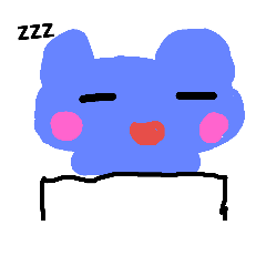 [LINEスタンプ] 紫ウサギ